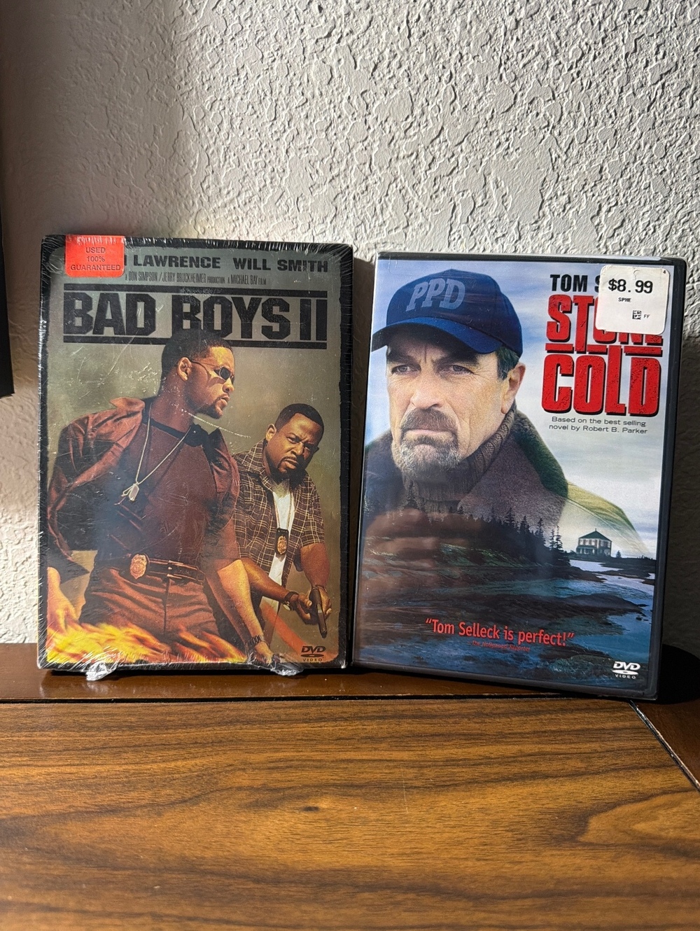 Bad Boys II DVD & Stone Cold DVD Movie Bundle